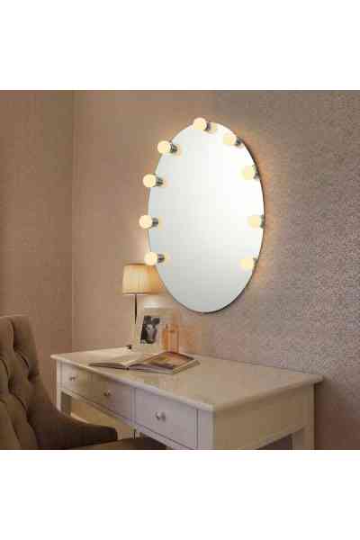 Powermaster PM-7316 10'lu Makyaj Aynası Işığı - Görsel 2