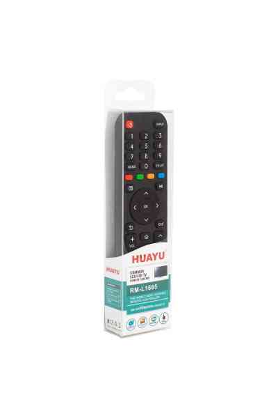 Huayu RM-L1665 Hisense Netflix-Prime Video-Youtube Tuşlu Lcd-Led Tv Kumandası - Görsel 2