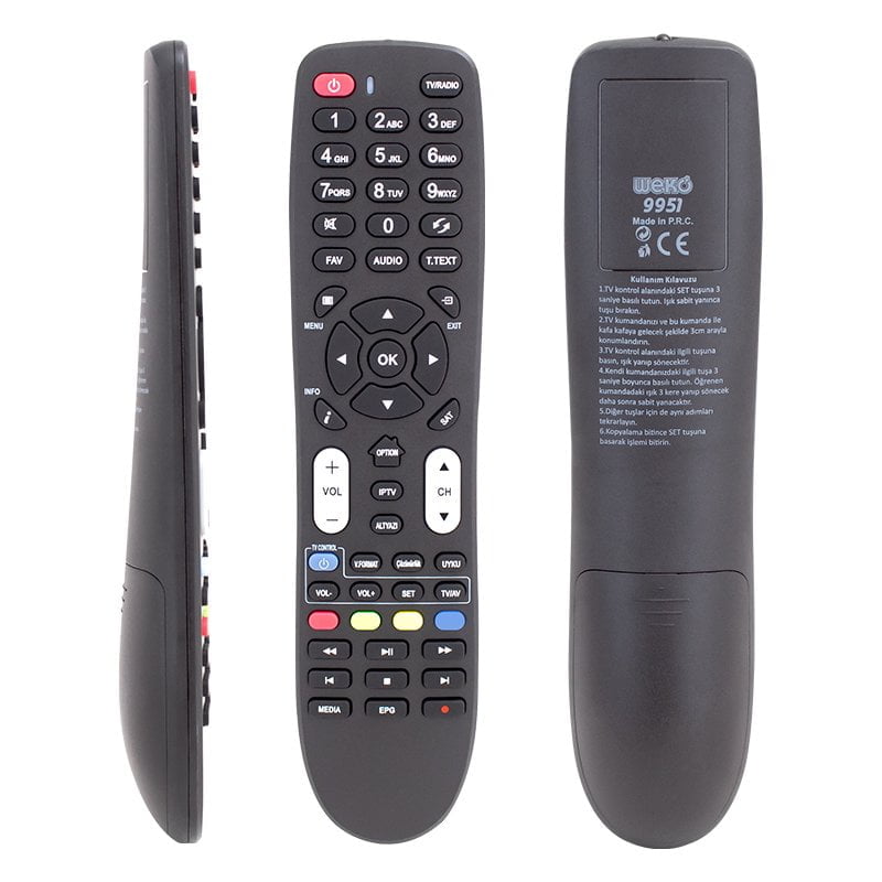 Sungate Titan IP TV HD Uydu Alıcı Kumandası