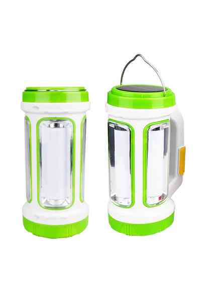 Powermaster Çok Fonksiyonlu Çift Taraflı Portatif Solar Işıldak Fener D5158 - Görsel 2