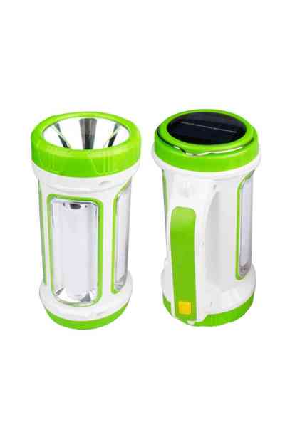 Powermaster Çok Fonksiyonlu Çift Taraflı Portatif Solar Işıldak Fener D5158 - Görsel 3