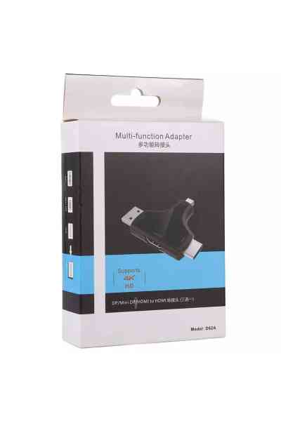 Powermaster Mini DP+DP+HDMI To HDMI 4K Çevirici - Görsel 3