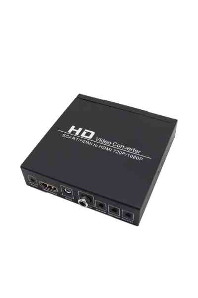 Powermaster PM-14366 Adaptörlü Scart-HDMI to HDMI Çevirici - Görsel 2