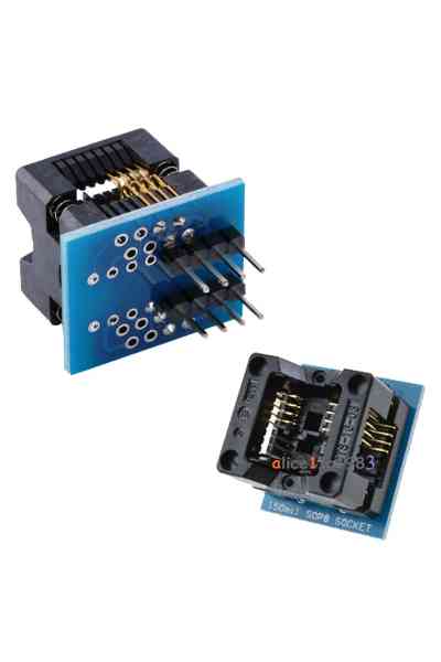 Sop 8 150 Mil Programlayıcı Adaptör Sop 8'den Dip 8 e Çevirici