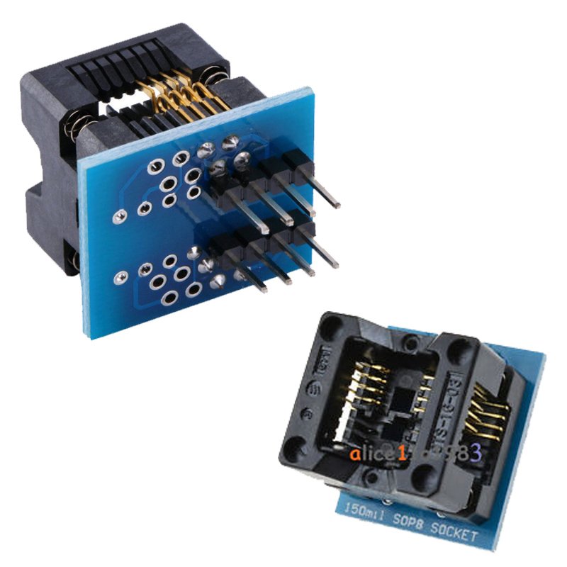 Sop 8 150 Mil Programlayıcı Adaptör Sop 8'den Dip 8 e Çevirici