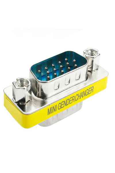 15 Pin Erkek-Erkek Changer Çevirici Konnektör - Görsel 2