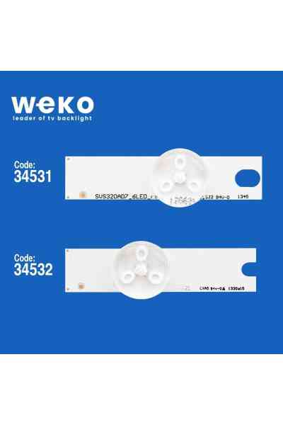 Beko B32-LB-M310 32'' inç 3 Adet Tv Led Bar - Görsel 2