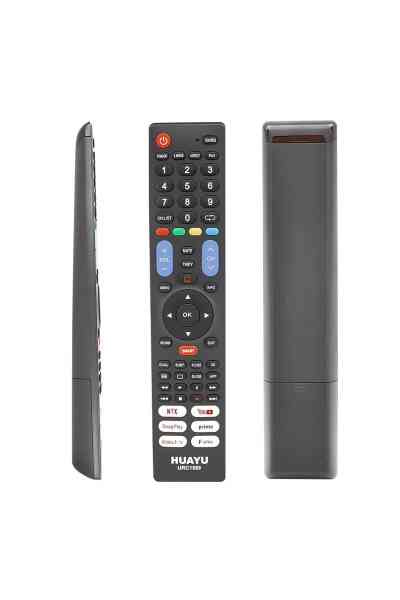 Huayu URC1569 Netflix-YouTube-Prime Video-Google Play Tuşlu 7in1 Universal Lcd Led Tv Kumandası