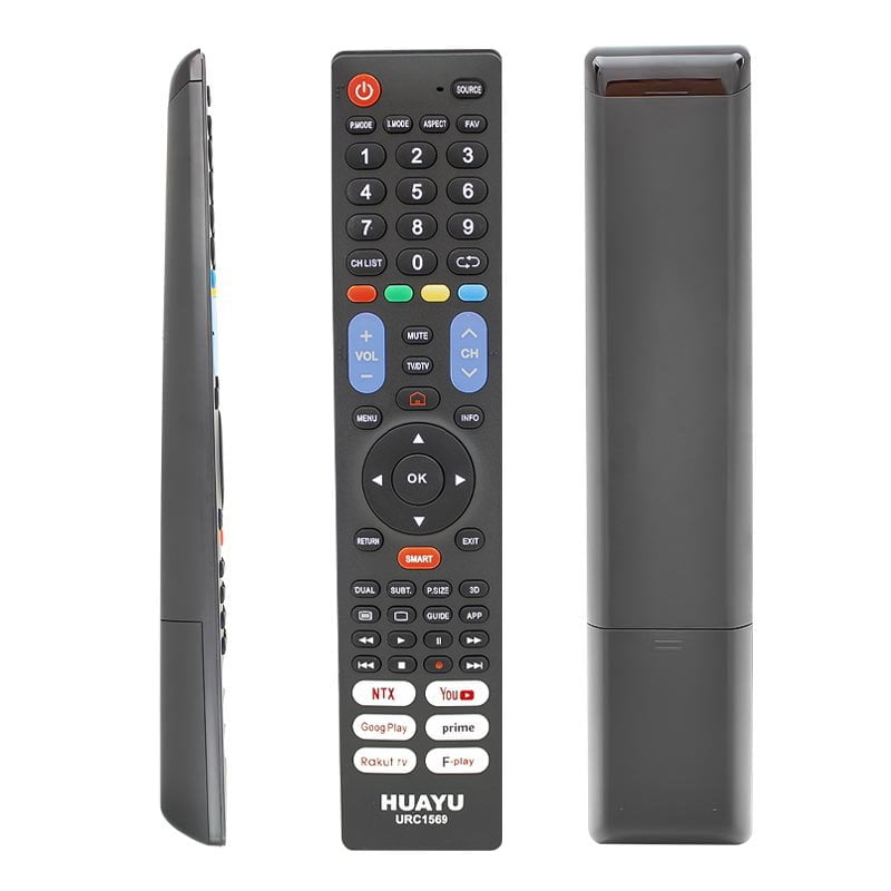 Huayu URC1569 Netflix-YouTube-Prime Video-Google Play Tuşlu 7in1 Universal Lcd Led Tv Kumandası