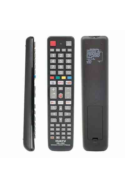 Huayu RM-L1663 Netflix-YouTube-Prime Video-Google Play Tuşlu Universal Lcd Led Tv Kumandası