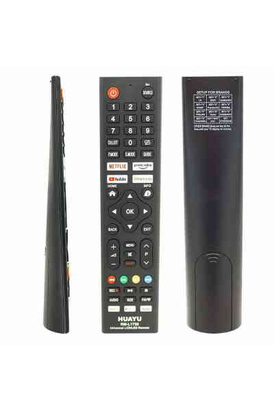 Huayu RM-L1730 Netflix-YouTube-Prime Video-Google Play Tuşlu Universal Lcd Led Tv Kumandası