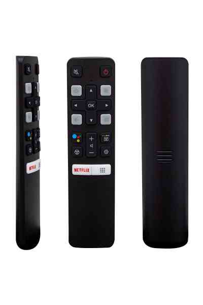 TCL RC 802V FMR1 50''-55'' Android Tv Sesli Kontrol Akıllı Lcd-Led Tv Kumanda