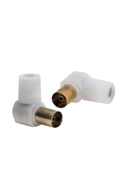 60 Ohm L Dişi Beyaz Anten Fişi