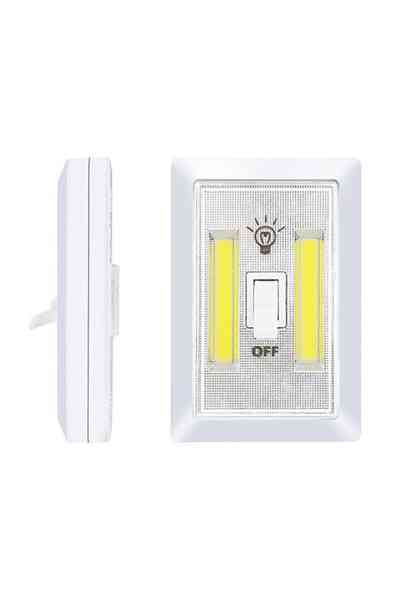 Powermaster Portatif Duvar ve Dolap İçi Ledli Kare Işıldak - Görsel 2