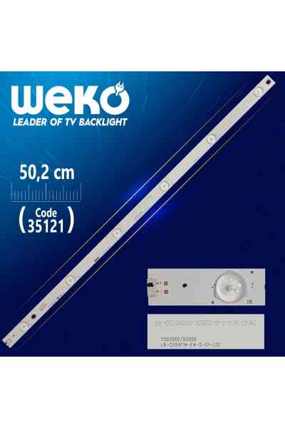 49D1000/C1000 - LB-C490F13-E2-L-G1-LD1-SİCHUAN - LB49002 V0 - 50.2 Cm 6 Ledli - WK-365 Led Tv Bar