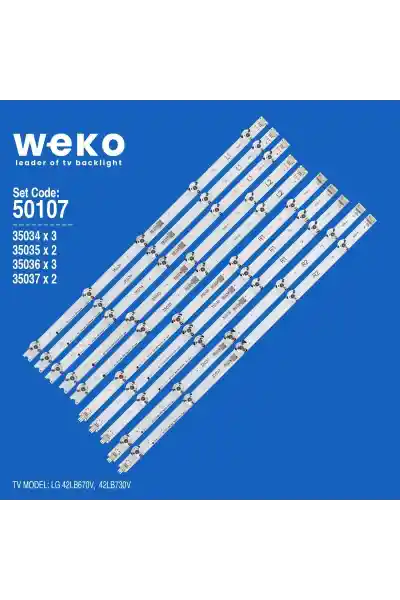 Lg 42LB730V 42'' inç 10 Adet Tv Led Bar