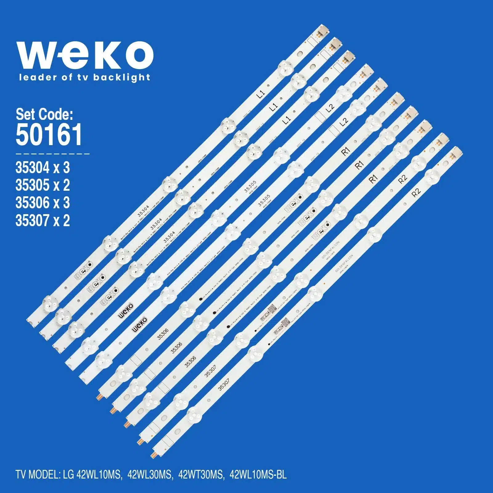 Lg 42WL10MS-BL 42'' inç 10 Adet Tv Led Bar