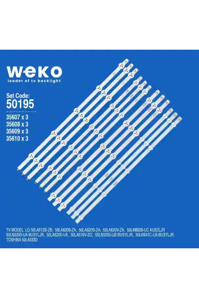 Lg 50LM8600-Uc Auszljr 50'' inç 12 Adet Tv Led Bar