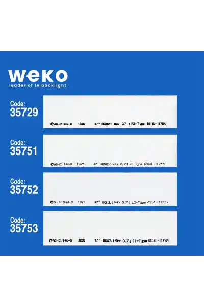 Lg 47LA616V-Zg 47'' inç 12 Adet Tv Led Bar - Görsel 2