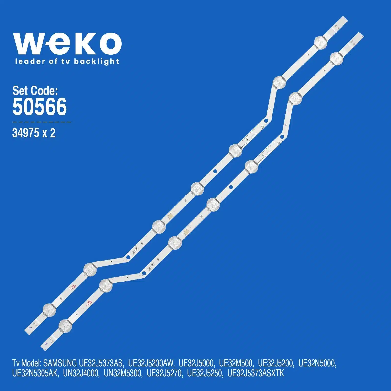 Samsung UE32J5373AS 32'' inç 2 Adet Tv Led Bar