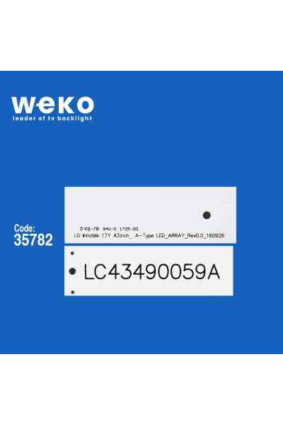 Lg 43LJ624V 43'' inç 3 Adet Tv Led Bar - Görsel 2