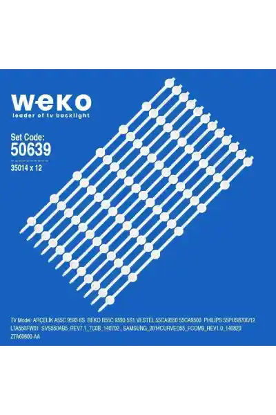 Vestel 55CA9550 55'' inç 12 Adet Tv Led Bar