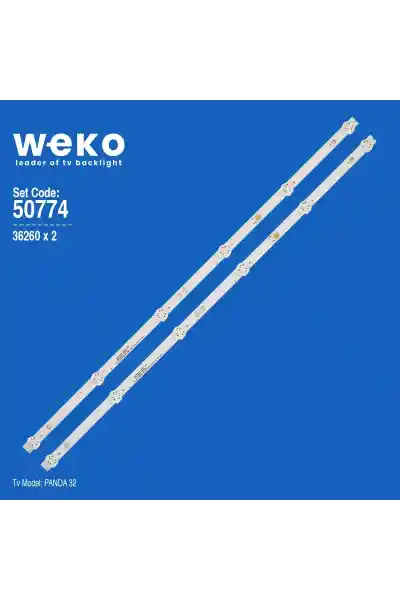 Panda 32'' inç 2 Adet Tv Led Bar