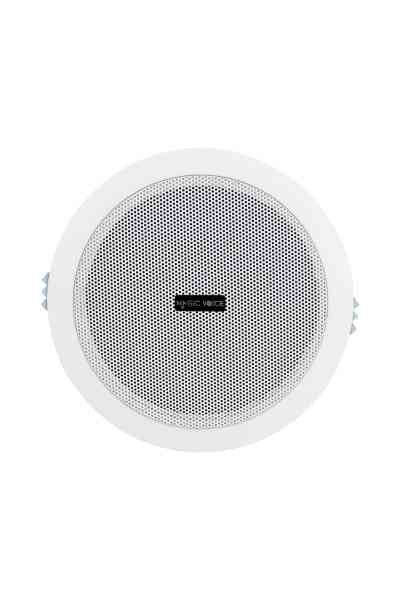 Magicvoice 5'' 13 Cm 8 Ohm 6 W Beyaz Alçıpan Trafosuz Hoparlör MV-6724 - Görsel 2