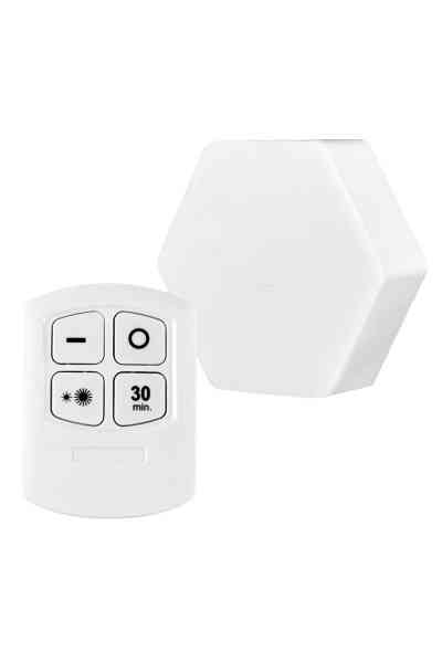 Powermaster MX-359 Üçlü Altıgen Kumandalı Pilli Dokunmatik Tezgah Altı LED Aydınlatma - Görsel 2