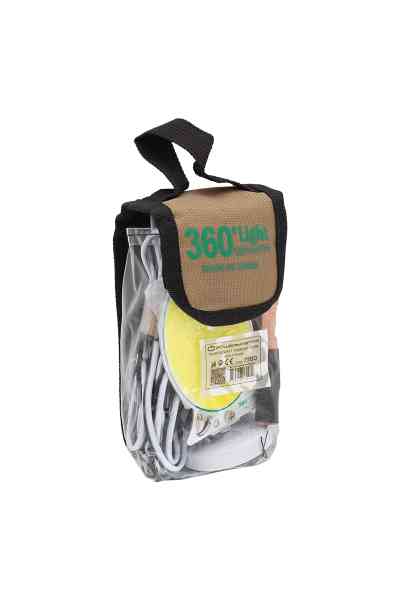 Powermaster TM-24 Cob Ledli 13 Watt Akü Maşalı 4 Metre Kablolu Taşınabilir Seyyar Panel Lamba - Görsel 3