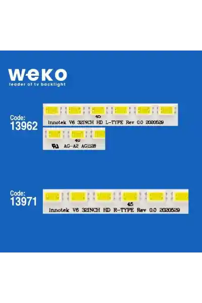 Philips 32PFL5404 32'' inç 2 Adet Tv Led Bar - Görsel 2