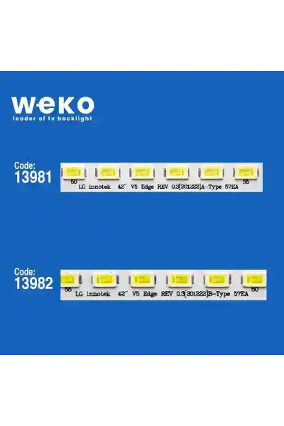 Lg 42LE7300 42'' inç 4 Adet Tv Led Bar - Görsel 2