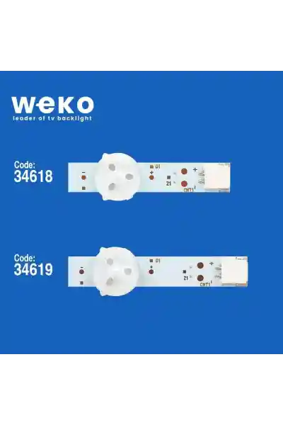 Toshiba 43L2863Dat 43'' inç 4 Adet Tv Led Bar - Görsel 3