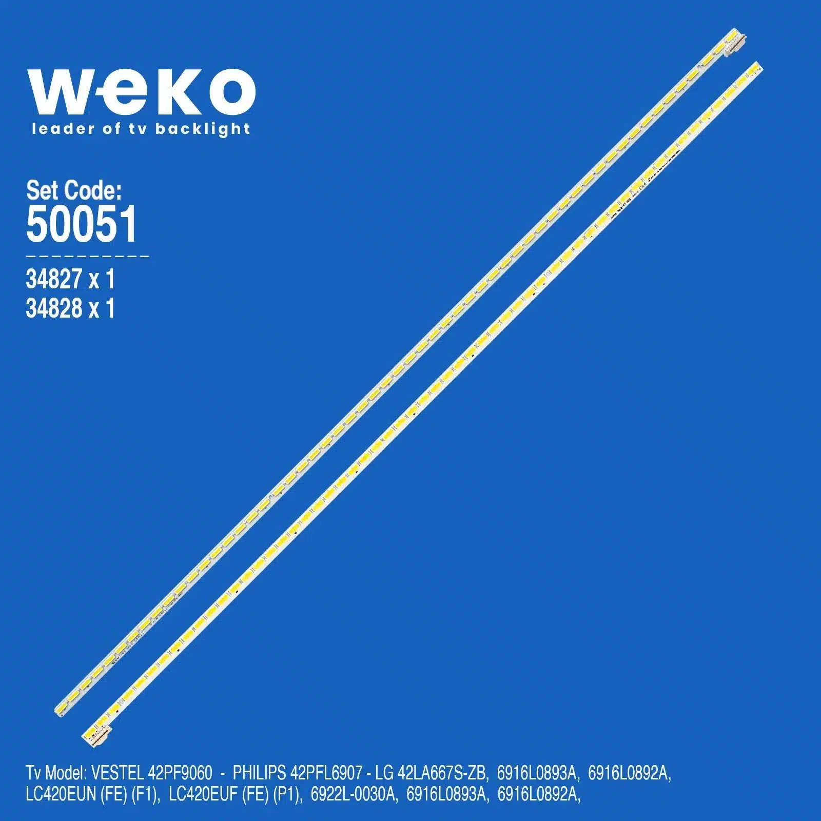 Lg 6916L0892A 42'' inç 2 Adet Tv Led Bar