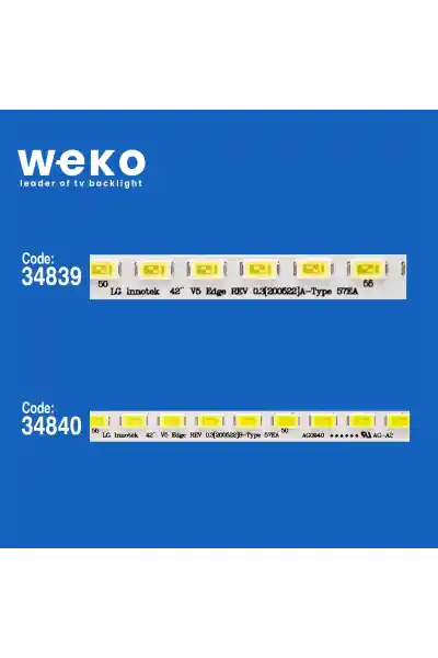 Philips 42PFL7655H/12 42'' inç 4 Adet Tv Led Bar - Görsel 2