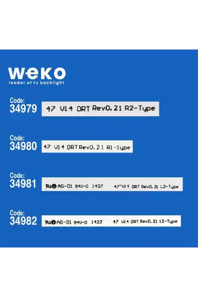 Philips 47PFT5609 47'' inç 10 Adet Tv Led Bar - Görsel 2