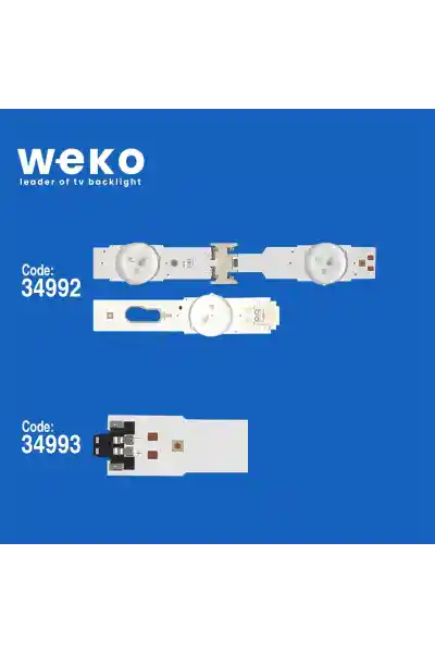 Samsung UE55JU6570U 55'' inç 12 Adet Tv Led Bar - Görsel 3