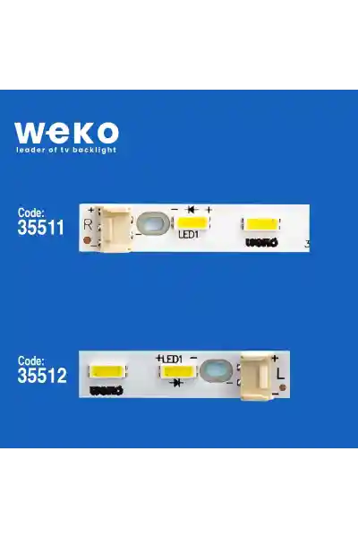 Panasonic TC-L32X5B 32'' inç 2 Adet Tv Led Bar - Görsel 3