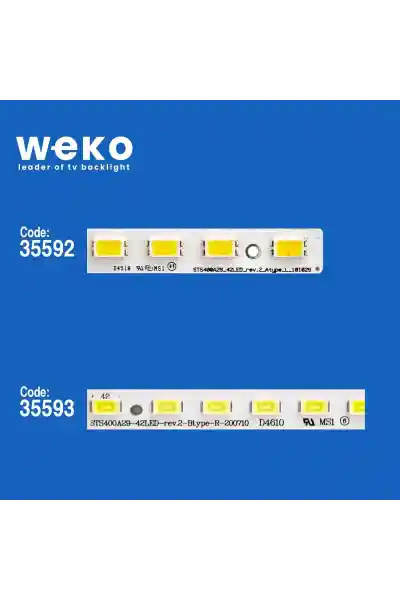 Sony Kdl-40HX720 40'' inç 4 Adet Tv Led Bar - Görsel 2