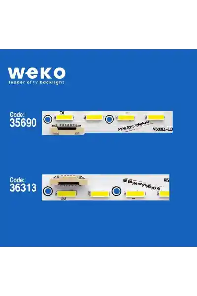 Panasonic Tx-58AS800E 58'' inç 2 Adet Tv Led Bar - Görsel 3