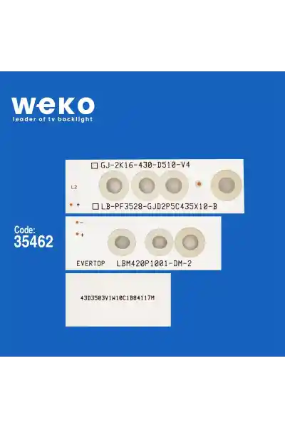 Philips 43PFS5302/12 43'' inç 5 Adet Tv Led Bar - Görsel 2