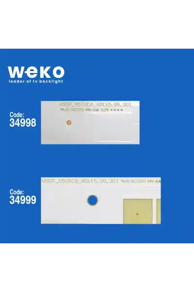 Samsung UE55JS7200 55'' inç 18 Adet Tv Led Bar - Görsel 2