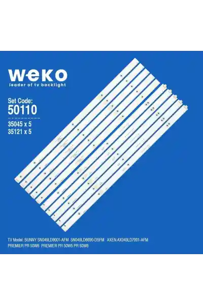 Sunny SN049LD9001-AFM 49'' inç 10 Adet Tv Led Bar