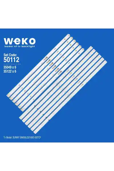 Sunny SN055LD2100E-SSTCF 55'' inç 12 Adet Tv Led Bar