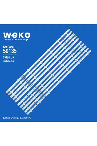 Samsung UE55H6273 AS 55'' inç 10 Adet Tv Led Bar