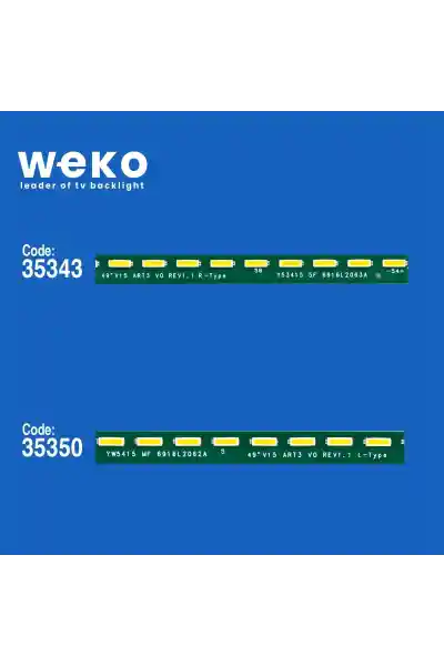 Lg 49UF6407 49'' inç 2 Adet Tv Led Bar - Görsel 2