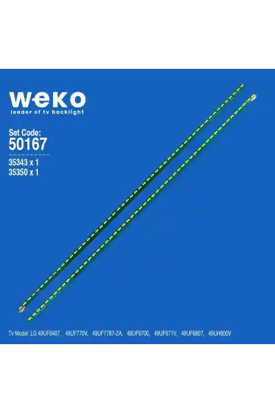 Lg 49UF6407 49'' inç 2 Adet Tv Led Bar