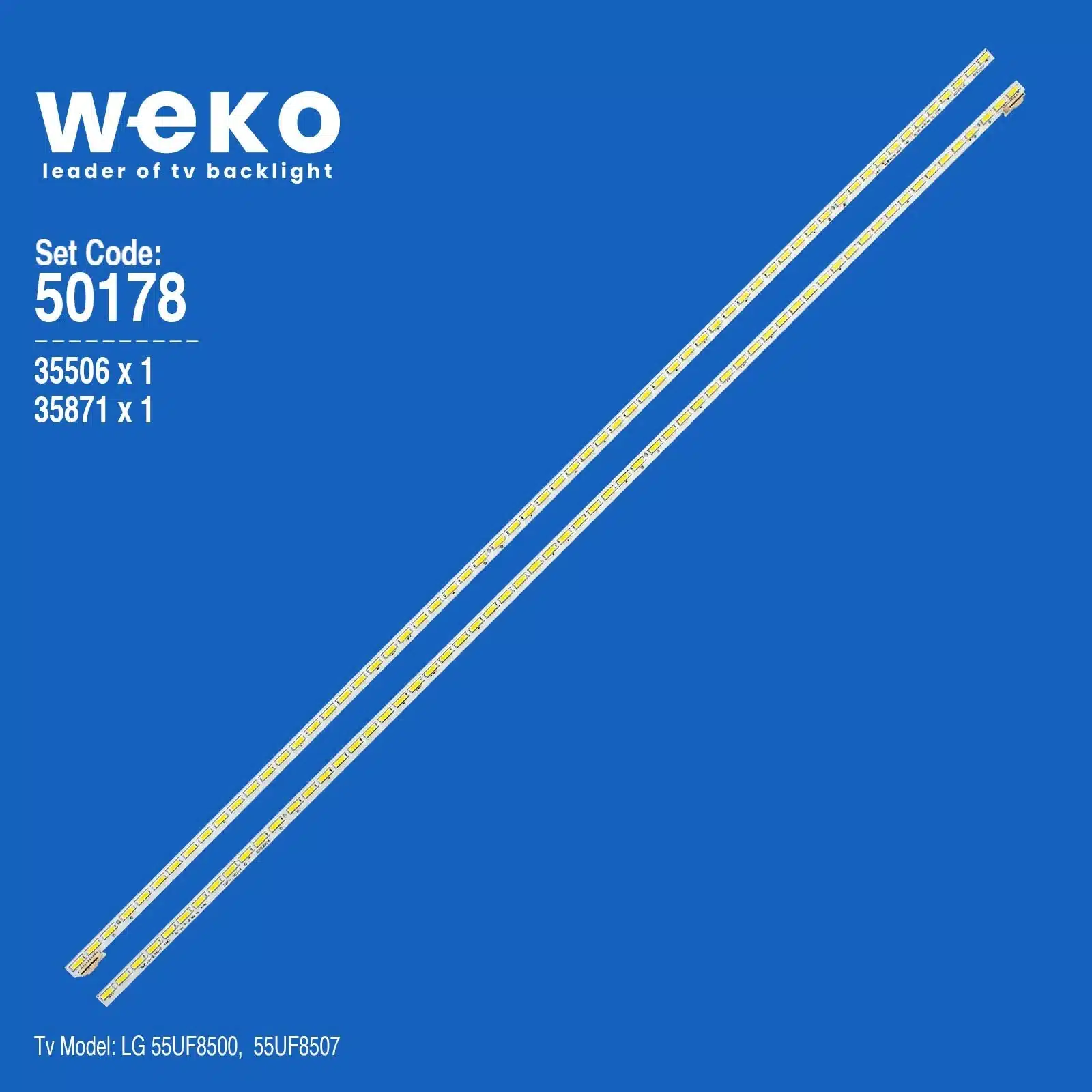 Lg 55UF8500 55'' inç 2 Adet Tv Led Bar