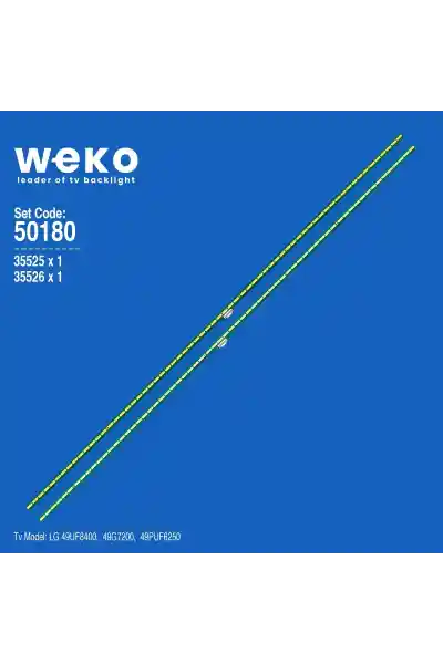 Lg 49UF8400 49'' inç 2 Adet Tv Led Bar