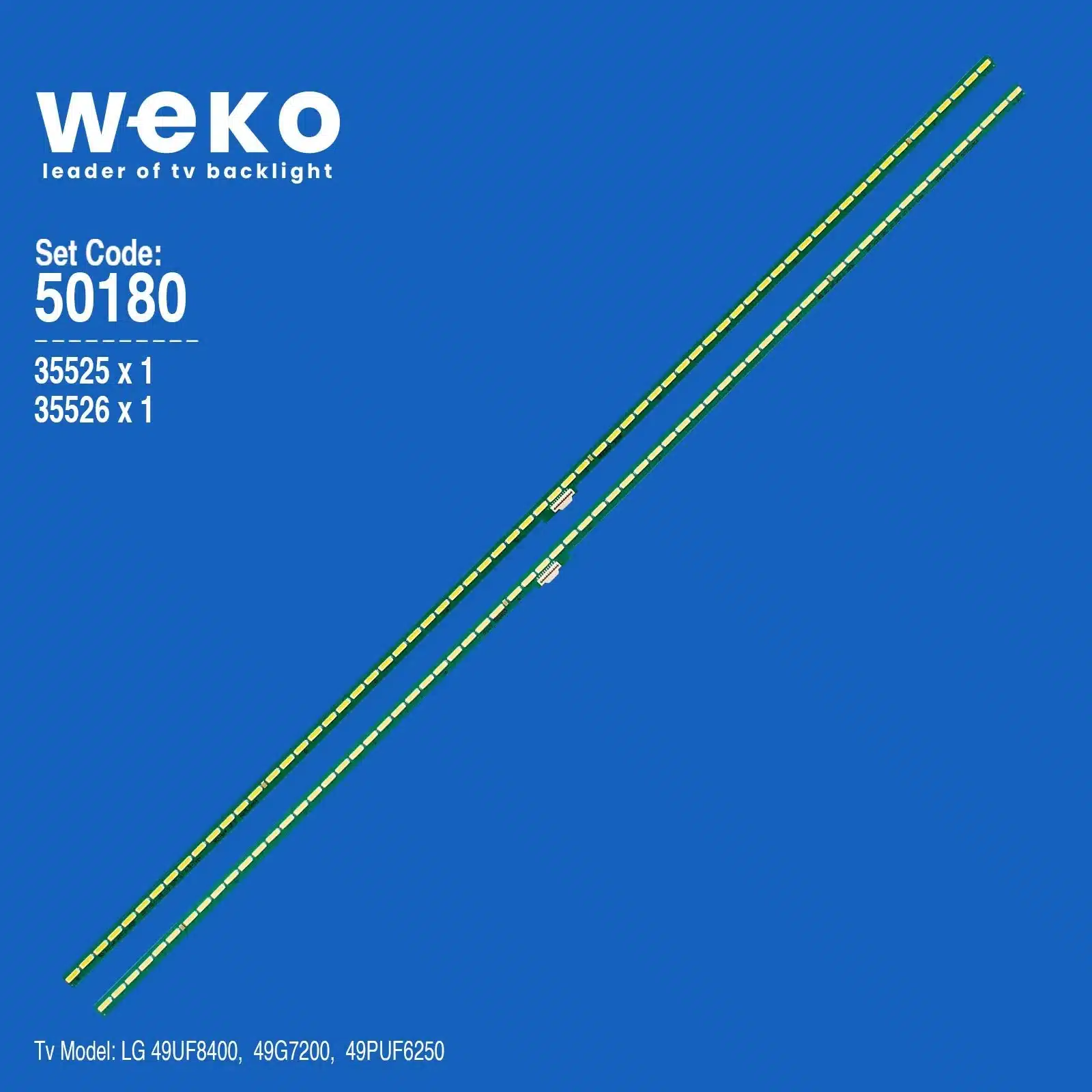 Lg 49UF8400 49'' inç 2 Adet Tv Led Bar